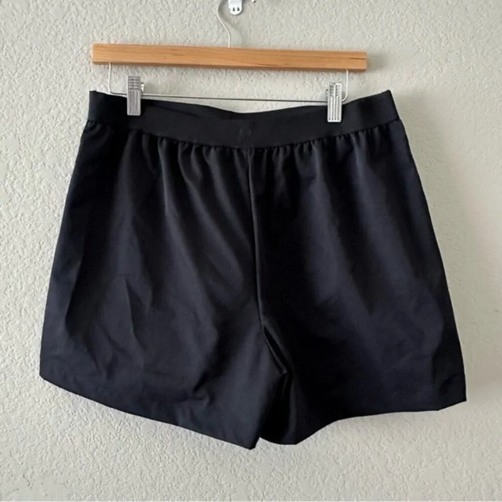 Traj3ctory Black Wrap Skort Women’s Size Large Sporty Chic Utility Style - Picture 4 of 9